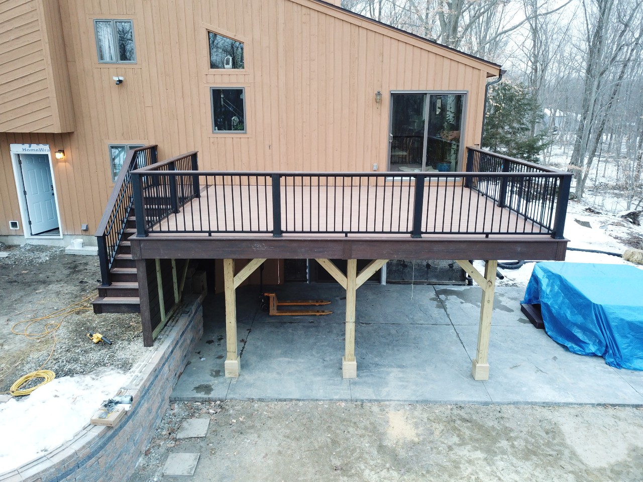 Building Decks in Winter Time - Regan Total Construction